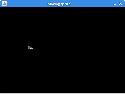 Moving sprite