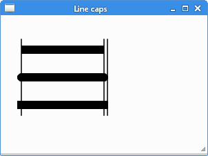 Line caps