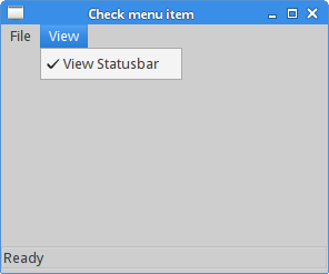 CheckMenuItem