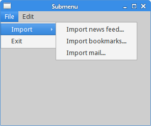 Submenu