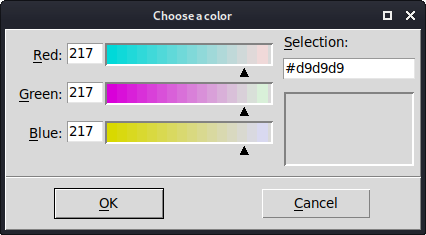 Color chooser