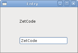 Entry Widget