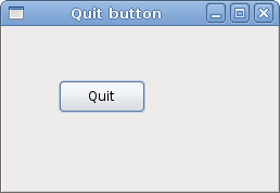 Quit button