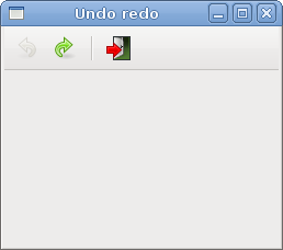 Undo redo