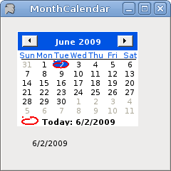 MonthCalendar