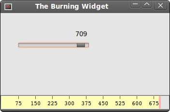 Burning Widget