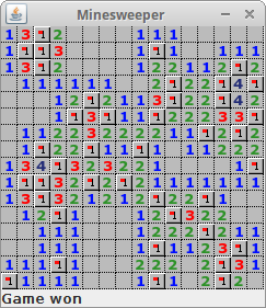 creating a simple minesweeper program