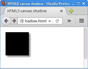 HTML5 canvas shadow