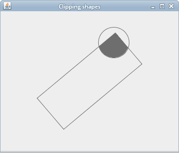 Clipping shapes
