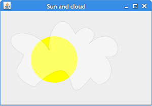 Sun & cloud