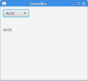 ChoiceBox