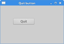 Quit button