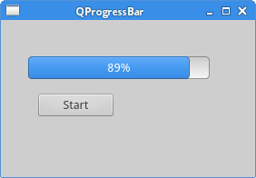 QProgressBar
