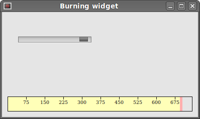 The Burning widget