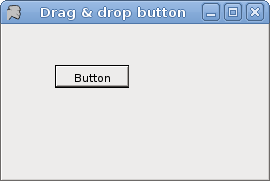 Dragging a button