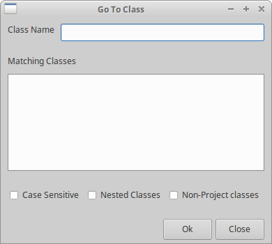 GoToClass window
