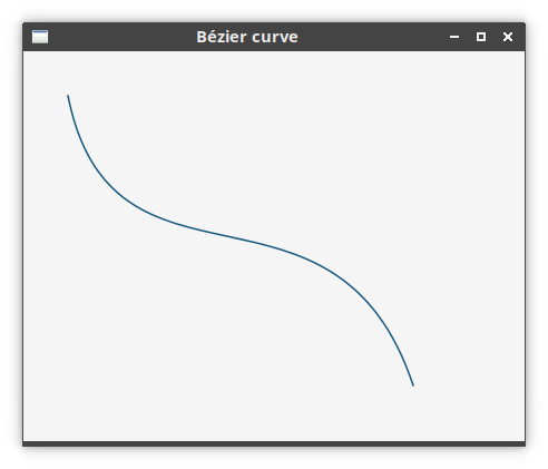 Bézier curve